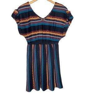 Hot &‎ Delicious Aztec Boho Sweater Dress Tunic